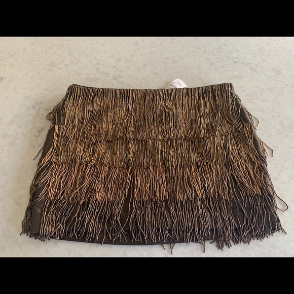 Haute Hippie Beaded Skirt - Picture 1 of 2